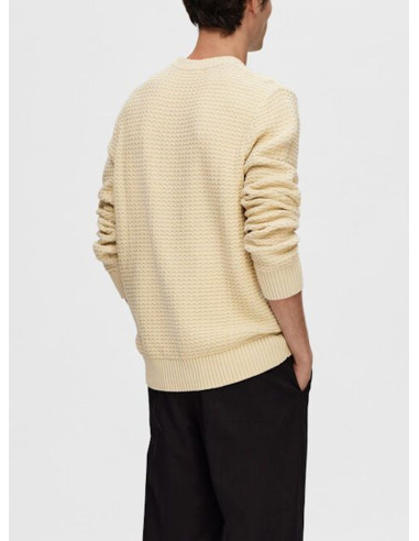 SELECTED PULLOVER UOMO,SLHTHIM LS KNIT STRUCTURE C