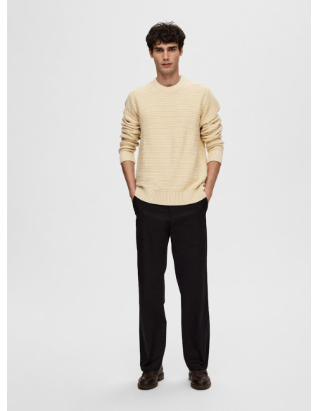 SELECTED PULLOVER UOMO,SLHTHIM LS KNIT STRUCTURE C
