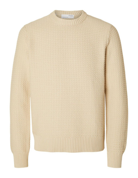 SELECTED PULLOVER UOMO,SLHTHIM LS KNIT STRUCTURE C