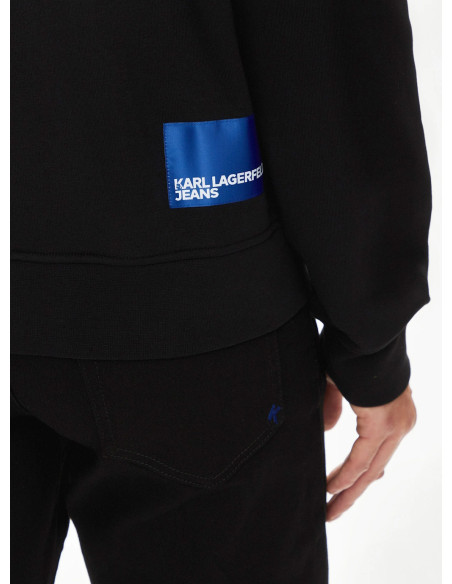 KARL LAGERFELD JEANS FELPA UOMO REGULAR KARL SWEAT