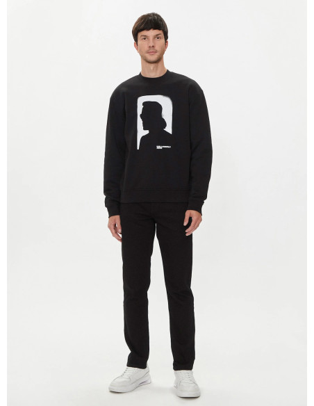 KARL LAGERFELD JEANS FELPA UOMO REGULAR KARL SWEAT