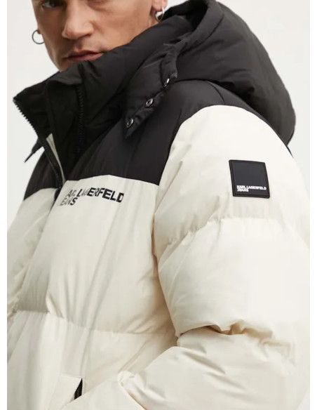 KARL LAGERFELD JEANS GIUBBINO UOMO BLOCKED PUFFER
