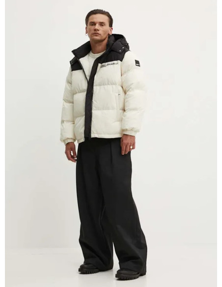 KARL LAGERFELD JEANS GIUBBINO UOMO BLOCKED PUFFER