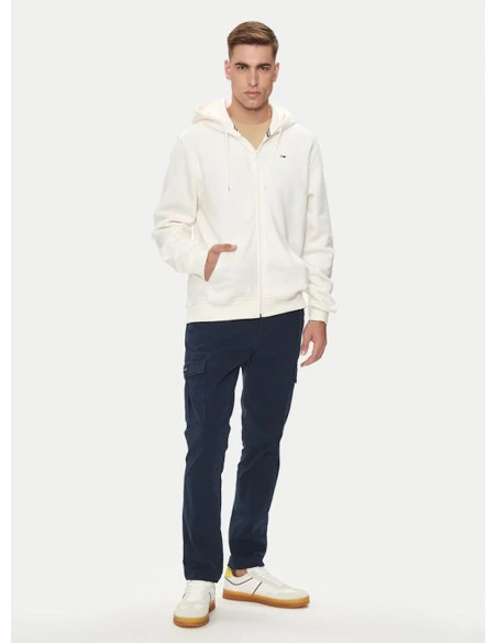 TOMMY JEANS FELPA UOMO REG S FLAG ZIP T, YBH