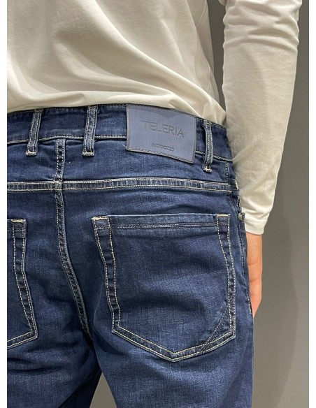 TELERIA ZED JEANS UOMO COBRA SLIM 17 Zip EXQ
