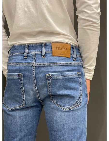 TELERIA ZED JEANS UOMO COBRA SLIM 17 Zip EXC