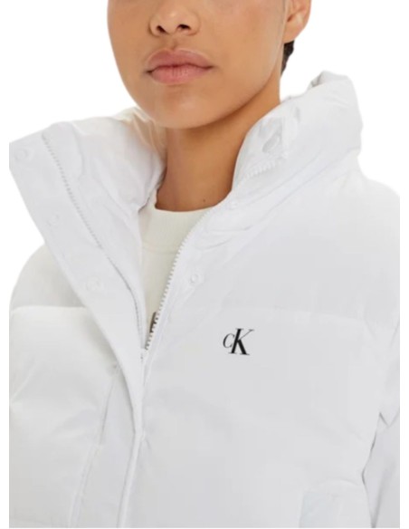 CALVIN KLEIN JEANS GIUBBOTTO DONNA MATTE CROPPED N