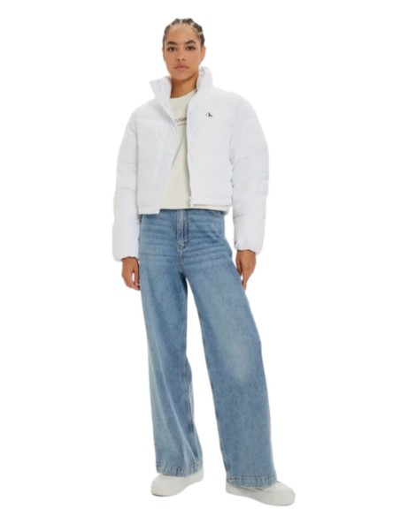 CALVIN KLEIN JEANS GIUBBOTTO DONNA MATTE CROPPED N