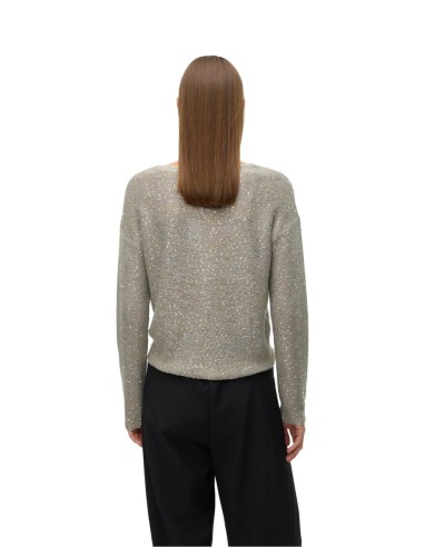 VERO MODA DONNA LEILANI NEW LS V-NECK PULLOVER