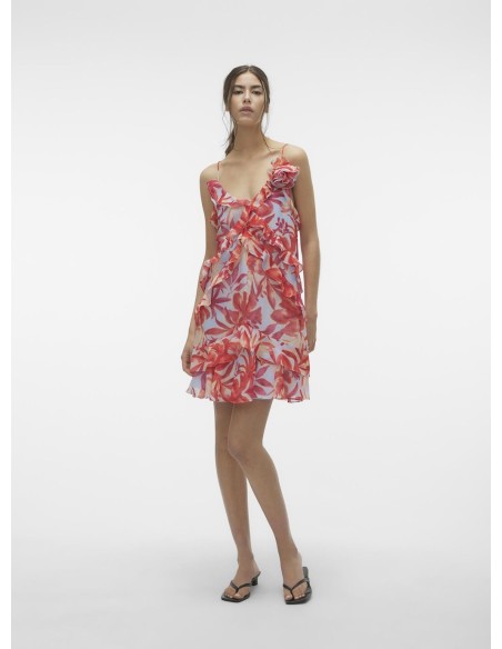 VERO MODA VESTITO DONNA MARIE MY SINGLET MINI DRES