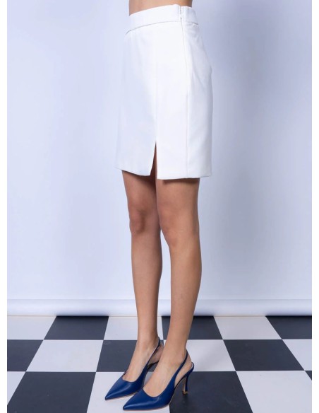 VERO MODA MINIGONNA VMFLORENTINA HW MINI SLIT SKIR