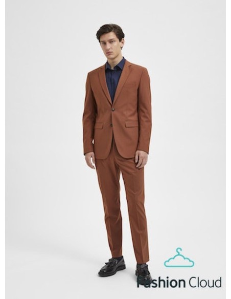 SELECTED GIACCA UOMO SLHSLIM-MYLOLOGAN TAN BLZ B