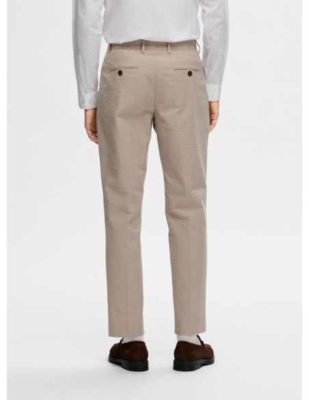 SELECTED PANTALONI UOMO SLHREG-SMITH SEERSUCKER TR