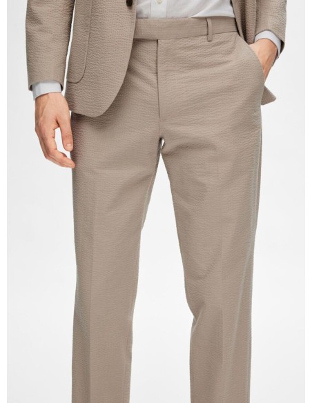 SELECTED PANTALONI UOMO SLHREG-SMITH SEERSUCKER TR