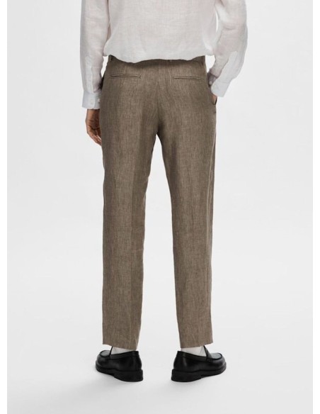 SELECTED PANTALONI UOMO SLHREGULAR-WILL LINEN TRS 