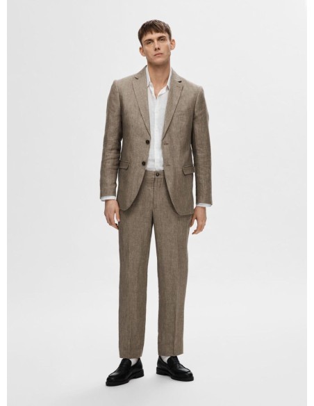 SELECTED PANTALONI UOMO SLHREGULAR-WILL LINEN TRS 