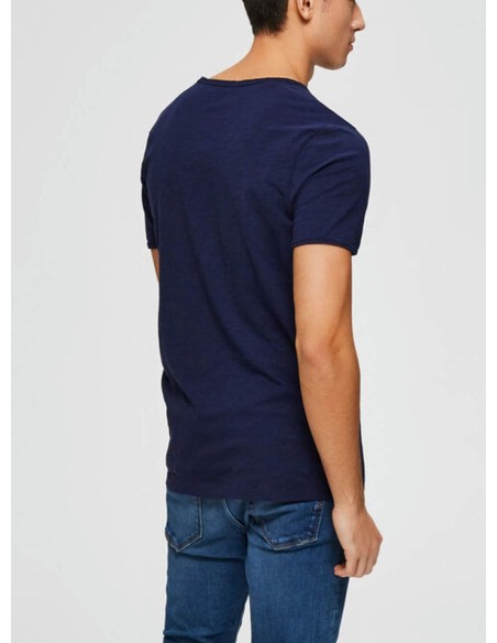 SELECTED T-SHIRT UOMO SLHMORGAN SS O-NECK TEE NOOS