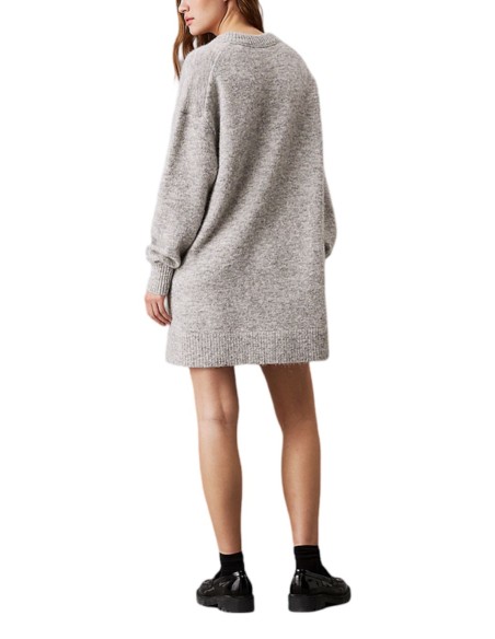 CALVIN KLEIN JEANS DONNA TEXTURED SWEATER V-N, P41