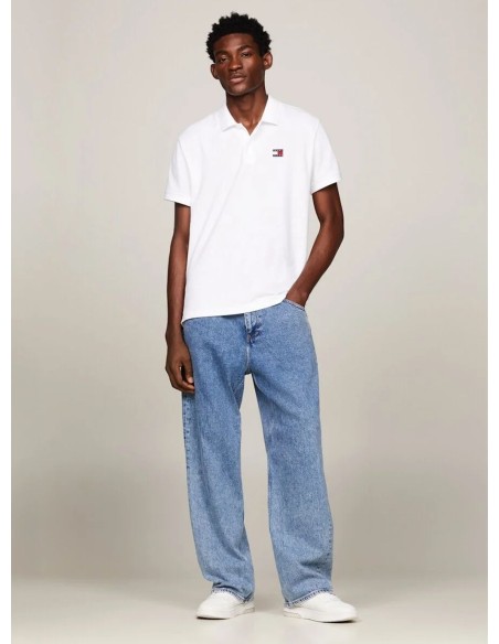 TOMMY JEANS POLO UOMO REG BADGE