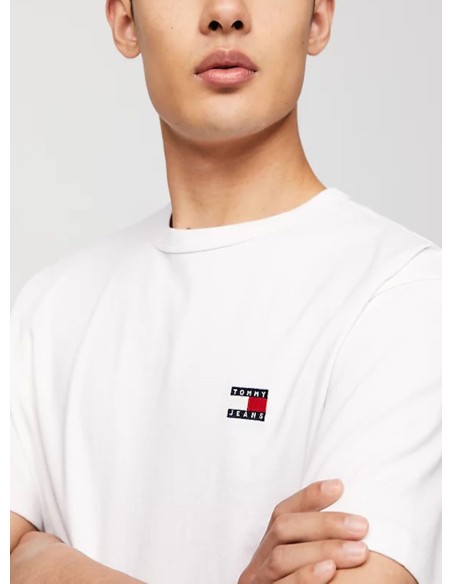 TOMMY JEANS T-SHIRT UOMO REG BADGE TEE EX