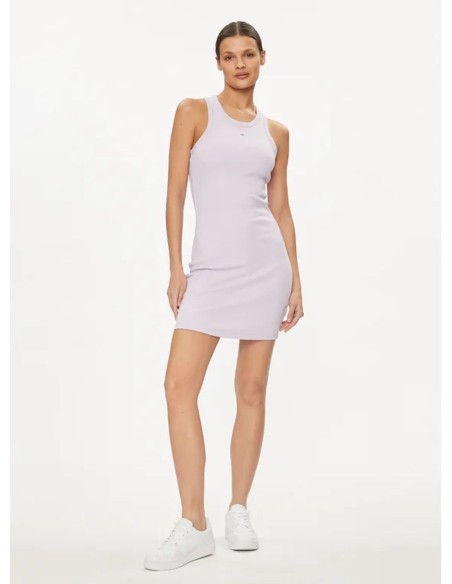 TOMMY JEANS ABITO DONNA,TJW ESSENTIAL RIB TA