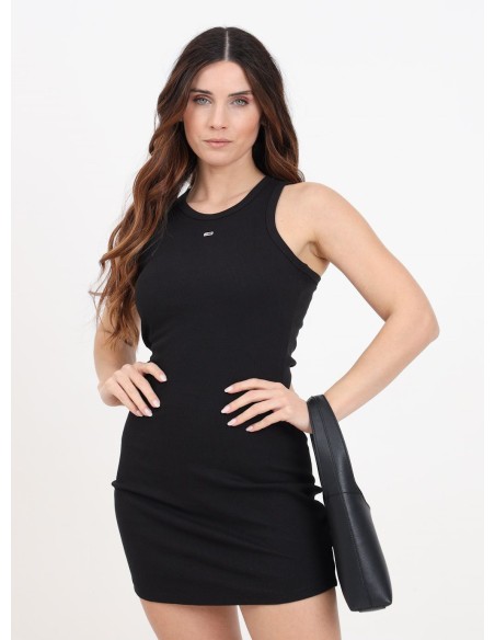 TOMMY JEANS ABITO DONNA,TJW ESSENTIAL RIB TA