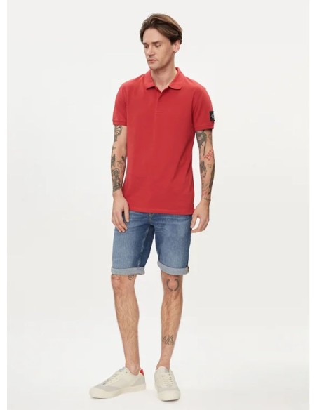 CALVIN KLEIN JEANS BADGE POLO UOMO