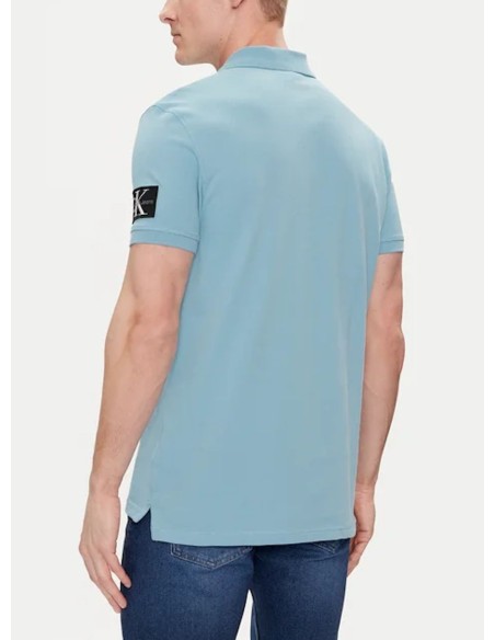 CALVIN KLEIN JEANS BADGE POLO UOMO