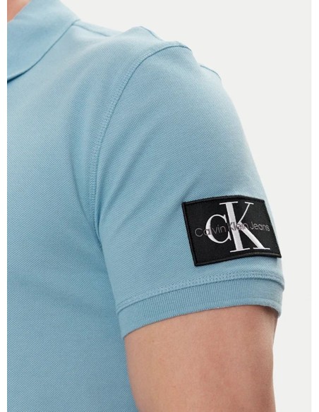 CALVIN KLEIN JEANS BADGE POLO UOMO