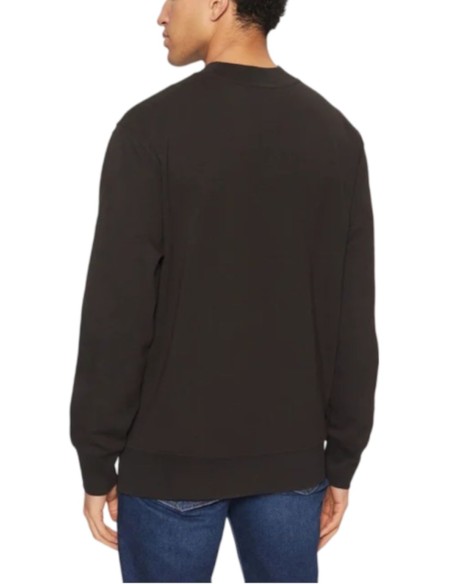 CALVIN KLEIN JEANS FELPA UOMO INTERLOCK CREW NECK,