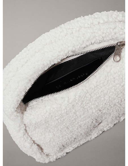 CALVIN KLEIN BORSA DONNA SHERPA MINI ZIP20