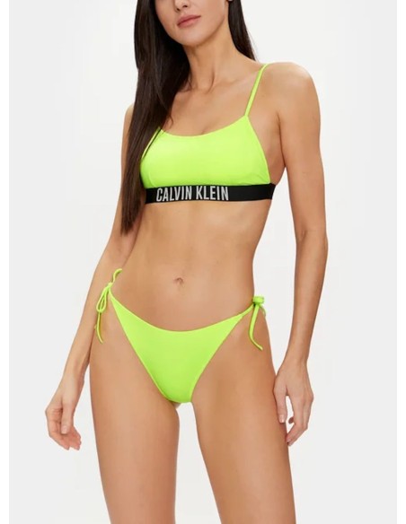 CALVIN KLEIN  COSTUME SLIP DONNA STRING SIDE TIE
