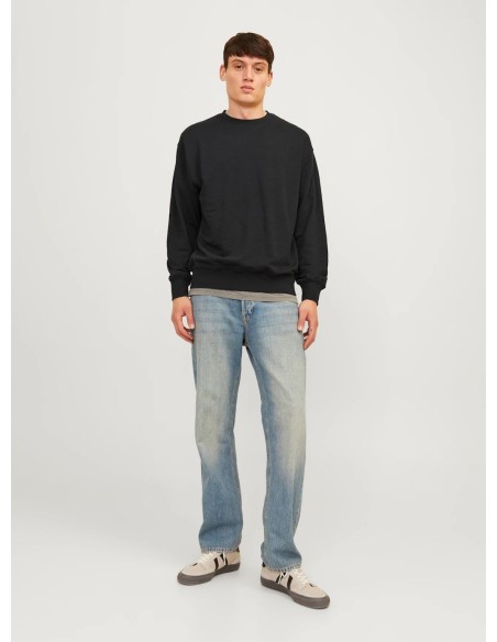 JACK & JONES FELPA UOMO JJECHARGE SWEAT CREW NECK 