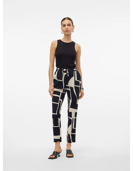 VERO MODA DONNA EASY JOY NW LOOSE PANTS WVN GA