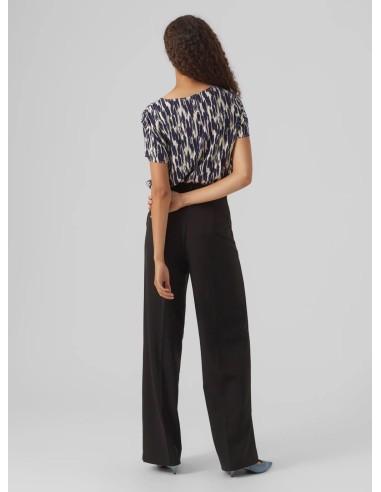 VERO MODA DONNA EASY JOY S/S TOP WVN GA