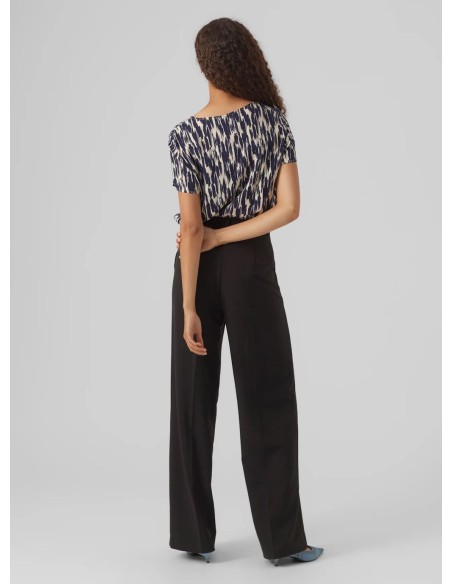 VERO MODA DONNA EASY JOY S/S TOP WVN GA