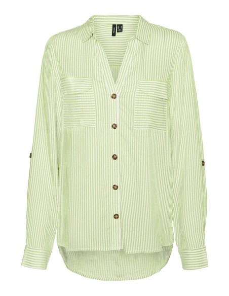 VERO MODA CAMICIA DONNA,VMBUMPY L/S SHIRT NEW WVN 