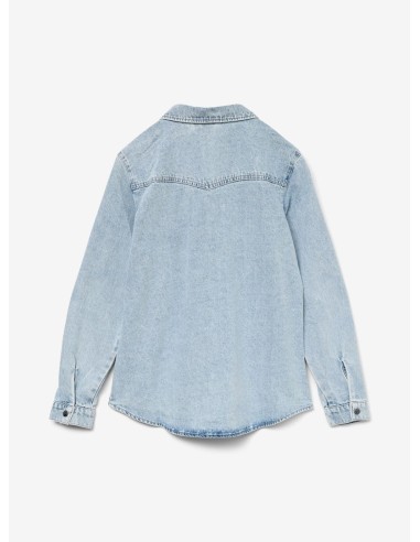 VERO MODA DONNA JENNIE LS DENIM SHIRT MIX GA NOOS