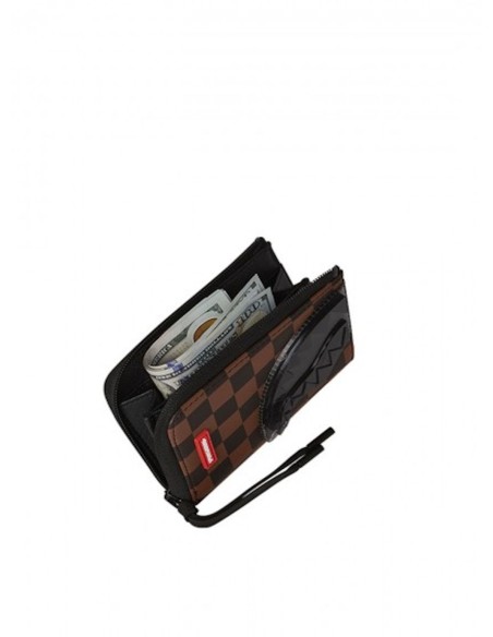 SPRAYGROUND PORTAFOGLIO UOMO SIP CLEAR SM EYES WAL