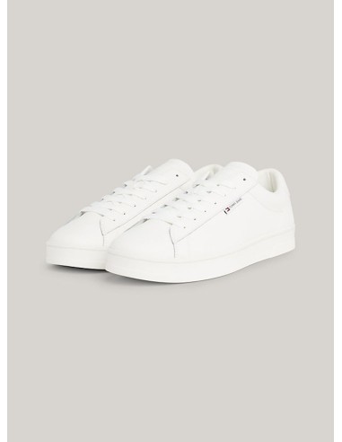 TOMMY HILFIGER SNEAKERS UOMO LEATHER LOW CUPS, YBL