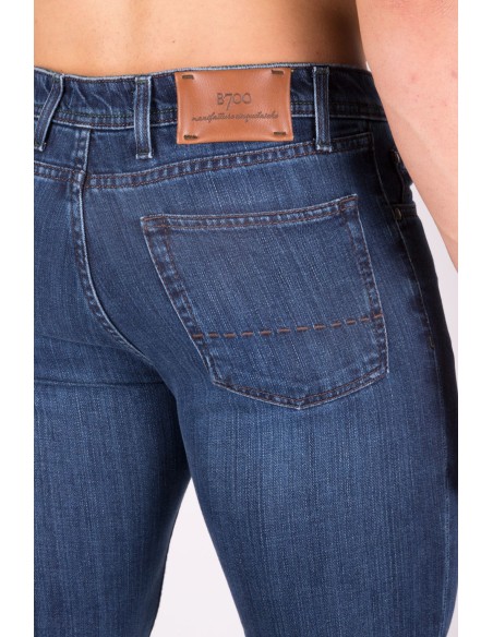 Jeans lavaggio scuro uomo BSettecento