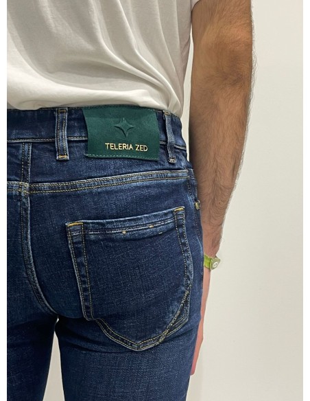 TELERIA ZED JEANS UOMO,P COBRA POP BottE12A