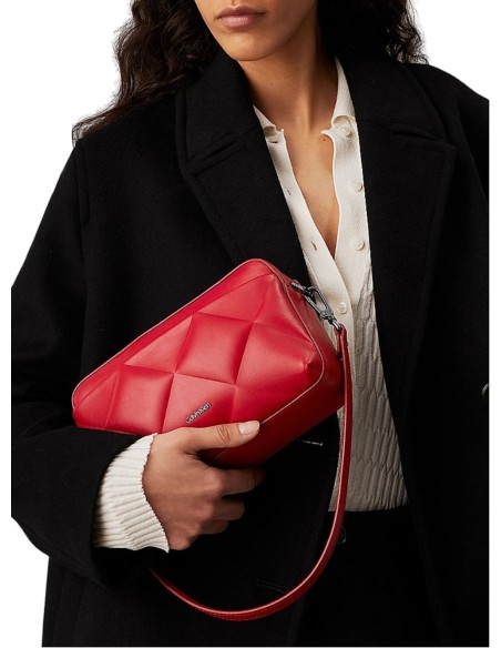 CALVIN KLEIN BORSA DONNA DIAMOND QUILT CAMERA BAG 