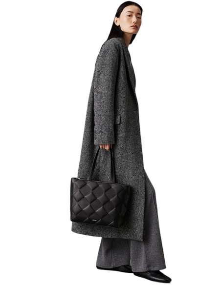CALVIN KLEIN BORSA DONNA DIAMOND QUILT MEDIUM SHOP