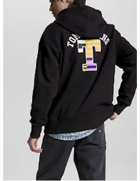 TOMMY JEANS FELPA UOMO,TJM RLX LUXE GRAPHIC
