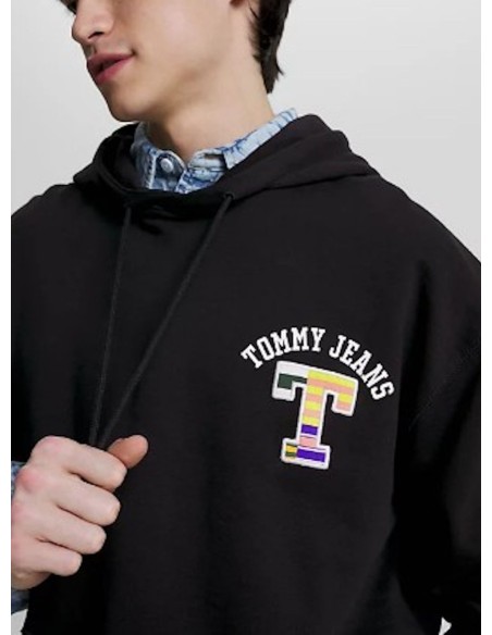 TOMMY JEANS FELPA UOMO,TJM RLX LUXE GRAPHIC