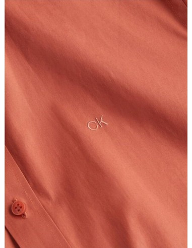 CALVIN KLEIN CAMICIA UOMO,POPLIN STRETCH SLIM