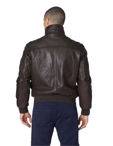 AERONAUTICA MILITARE GIUBBINO PELLE UOMO PILOT