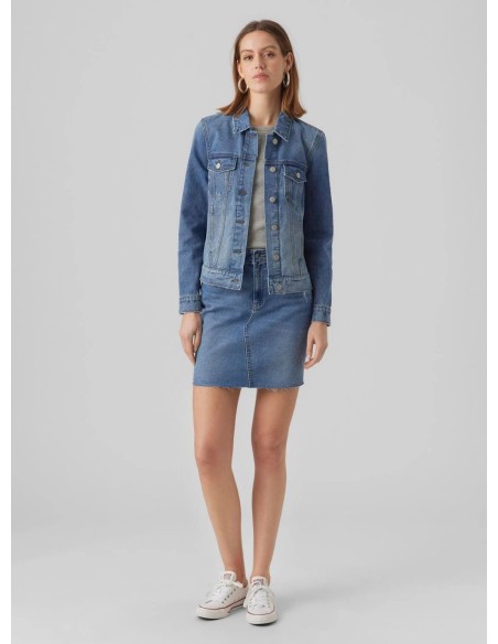VERO MODA GIUBBINO JEANS DONNA VMZORICA LS DENIM J