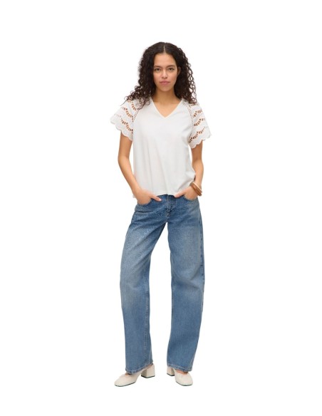 VERO MODA DONNA BLASY S/S T-SHIRT JRS BTQ GA